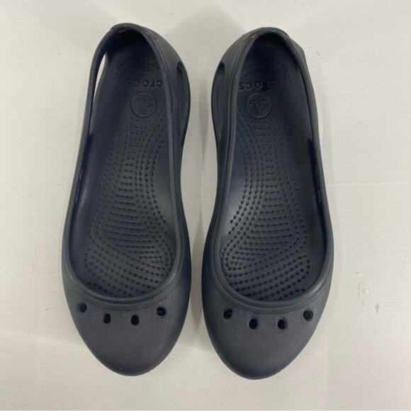 CROCS Kadee Ballet Flats in Black Women’s Size 5 - Picture 8 of 11